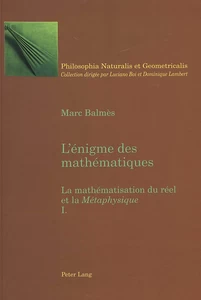 Title: L’énigme des mathématiques
