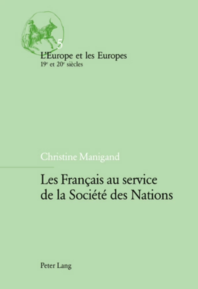 Titre: Les Français au service de la Société des Nations