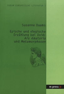 Title: Epische und elegische Erzählung bei Ovid