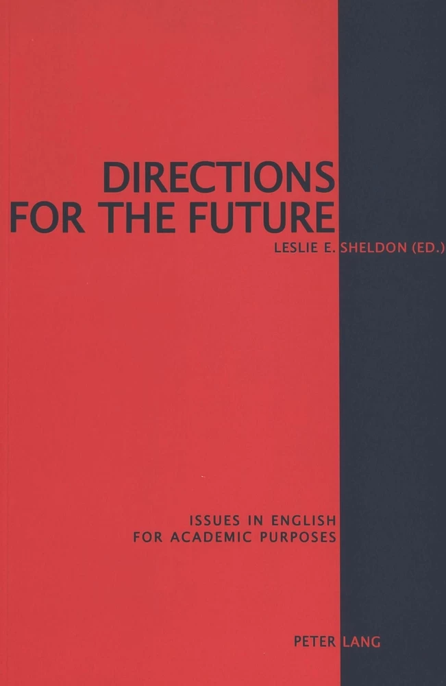 Title: Directions for the Future