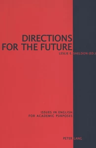 Title: Directions for the Future