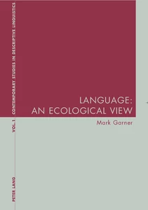 Title: Language: An Ecological View