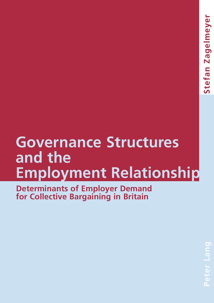 Title: Governance Structures and the Employment Relationship