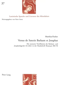 Title: Versus de Sanctis Barlaam et Josaphat