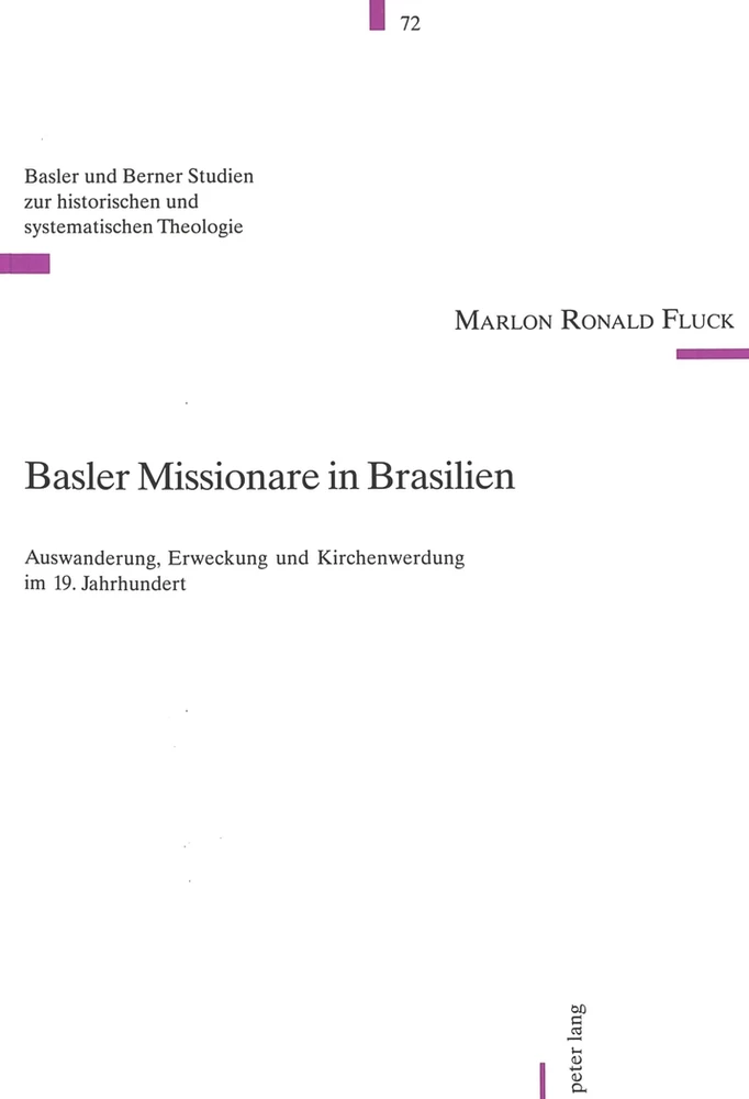 Title: Basler Missionare in Brasilien
