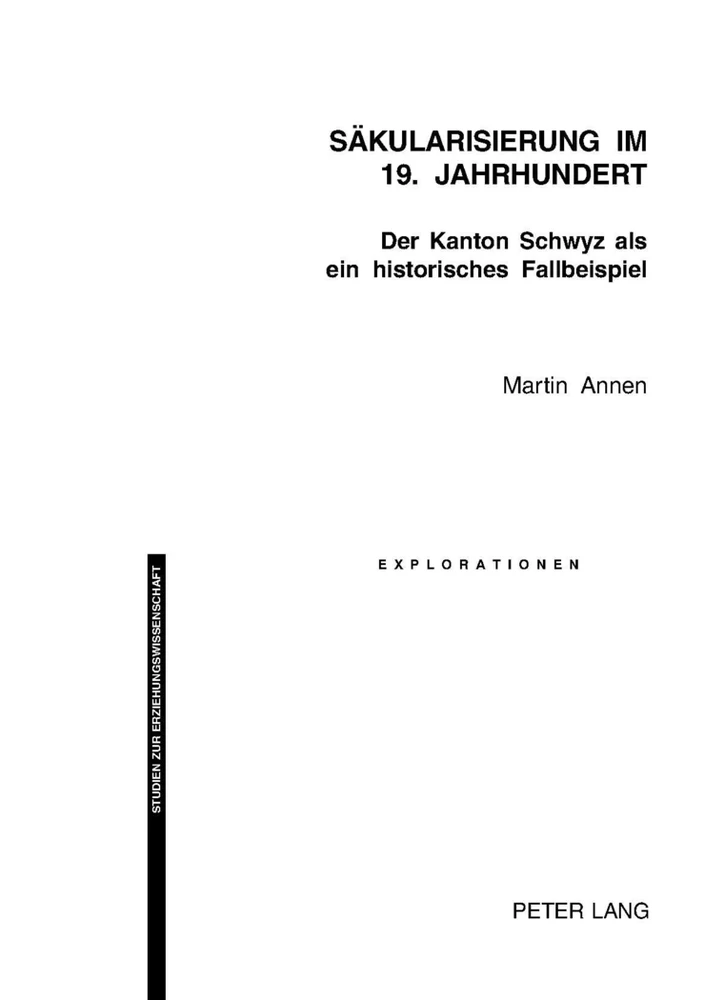 Title: Säkularisierung im 19. Jahrhundert