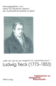 Title: Ludwig Tieck (1773-1853)