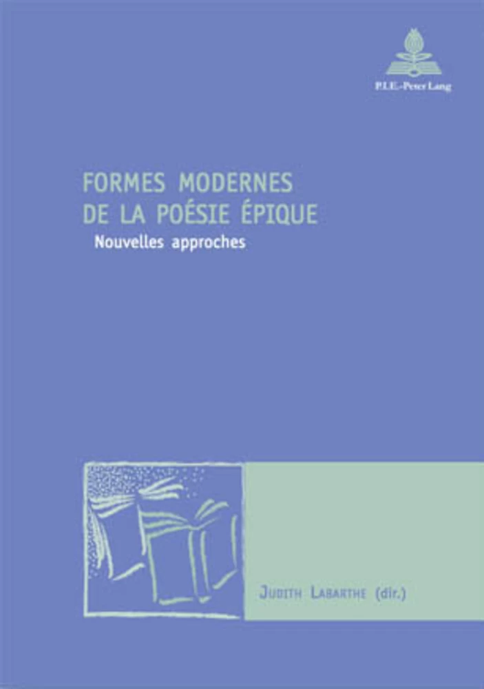 Title: Formes modernes de la poésie épique