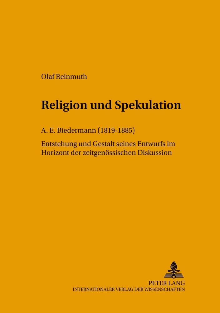 Titel: Religion und Spekulation