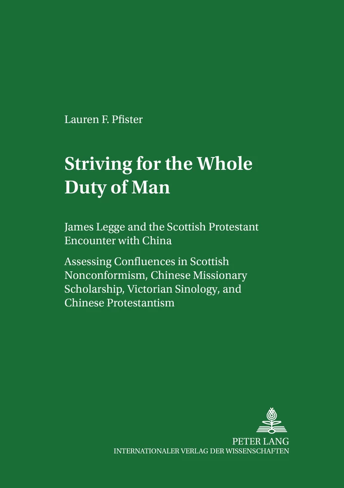 Title: Striving for «The Whole Duty of Man»
