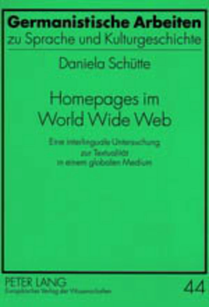 Title: Homepages im World Wide Web