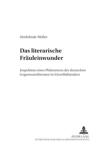 Title: Das «literarische Fräuleinwunder»