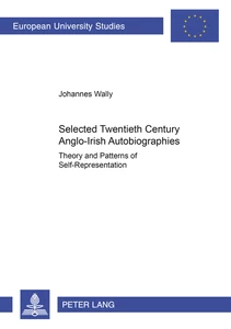 Title: Selected Twentieth Century Anglo-Irish Autobiographies