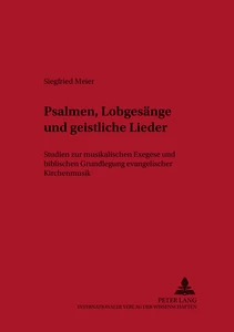 Title: Psalmen, Lobgesänge und geistliche Lieder