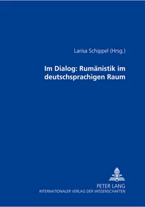 Title: Im Dialog: Rumänistik im deutschsprachigen Raum