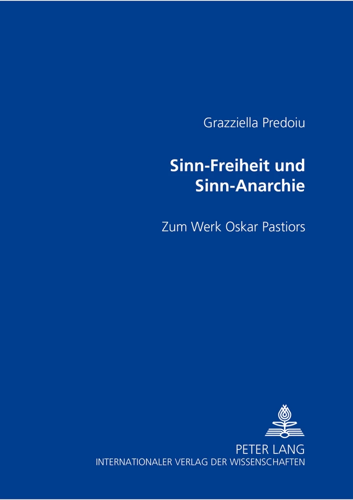 Titel: Sinn-Freiheit und Sinn-Anarchie