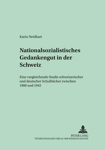 Title: Nationalsozialistisches Gedankengut in der Schweiz