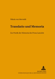 Title: Translatio und Memoria