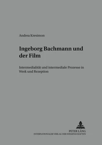 Titel: Ingeborg Bachmann und der Film