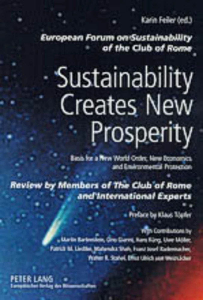 Title: Sustainability Creates New Prosperity