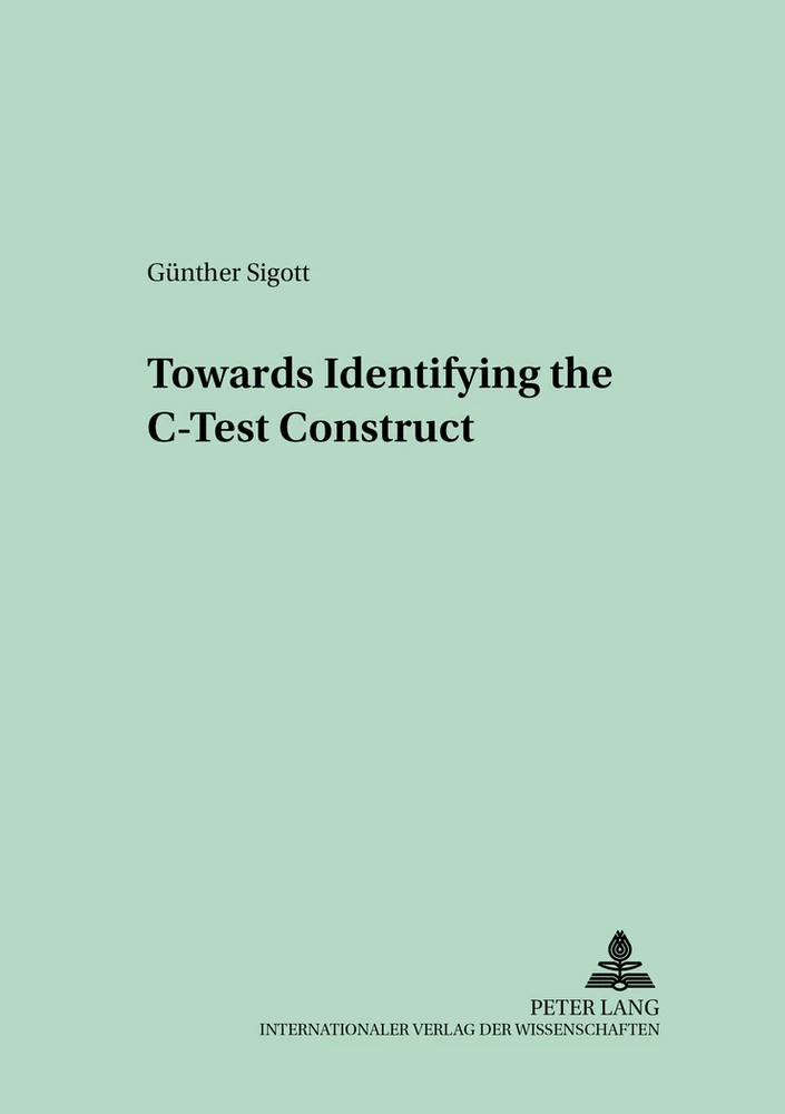 Title: Towards Identifying the C-Test Construct