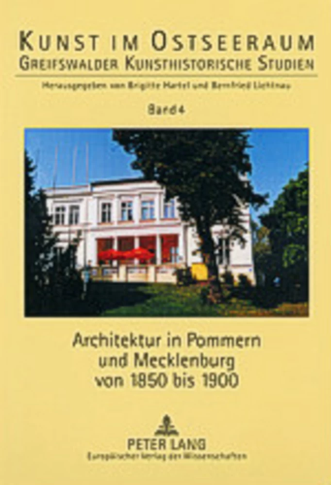 Titel: Architektur in Pommern und Mecklenburg von 1850 bis 1900