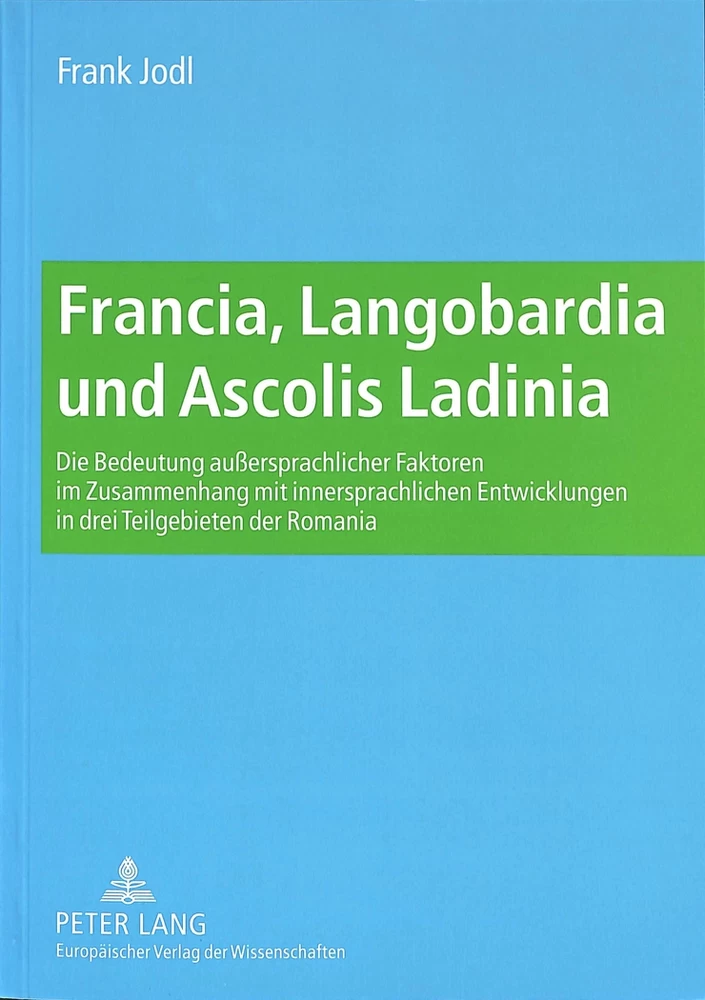 Title: Francia, Langobardia und Ascolis Ladinia