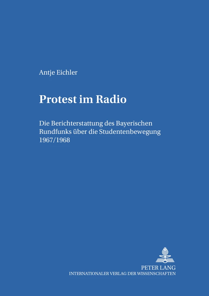Titel: Protest im Radio