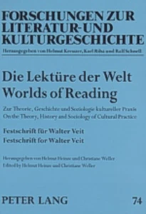 Title: Die Lektüre der Welt- Worlds of Reading