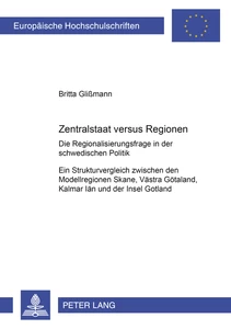 Title: Zentralstaat versus Regionen