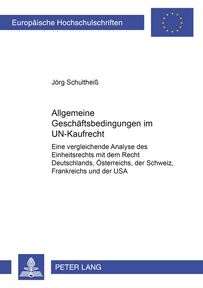 Titel: Allgemeine Geschäftsbedingungen im UN-Kaufrecht