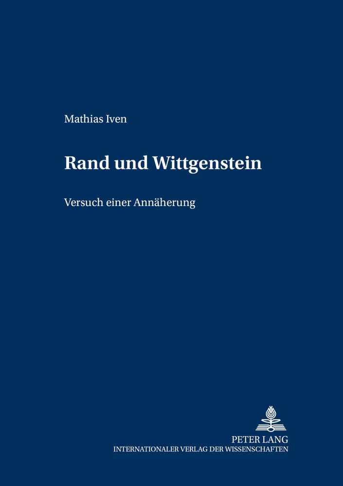 Titel: Rand und Wittgenstein
