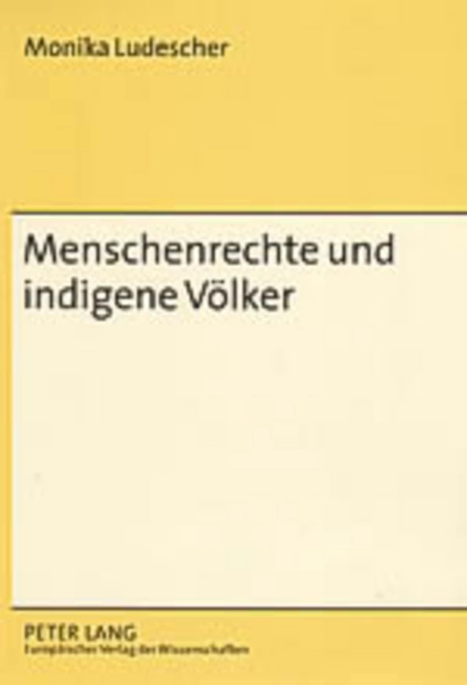 Title: Menschenrechte und indigene Völker