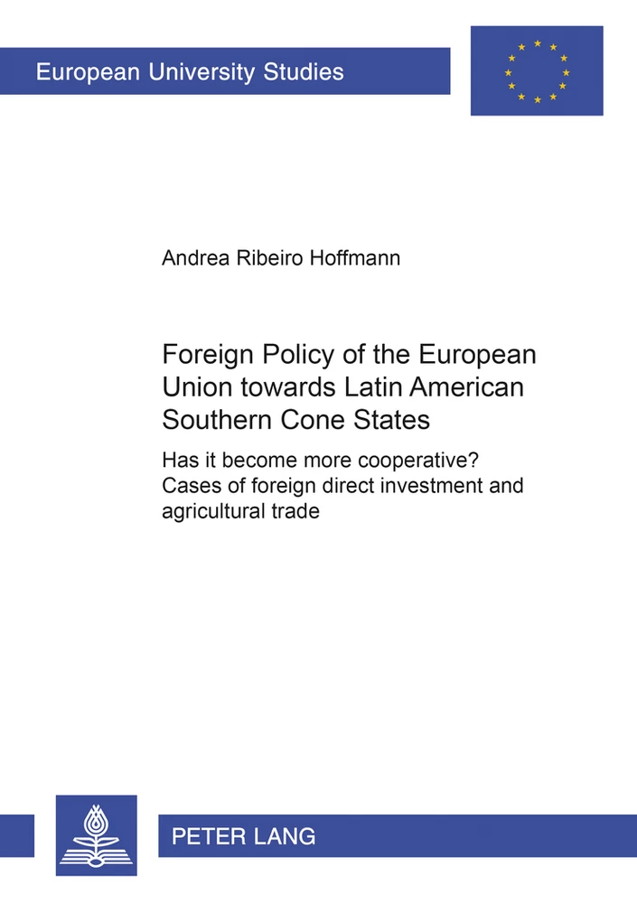 Title: Foreign Policy of the European Union towards Latin American Southern Cone States (1980-2000)