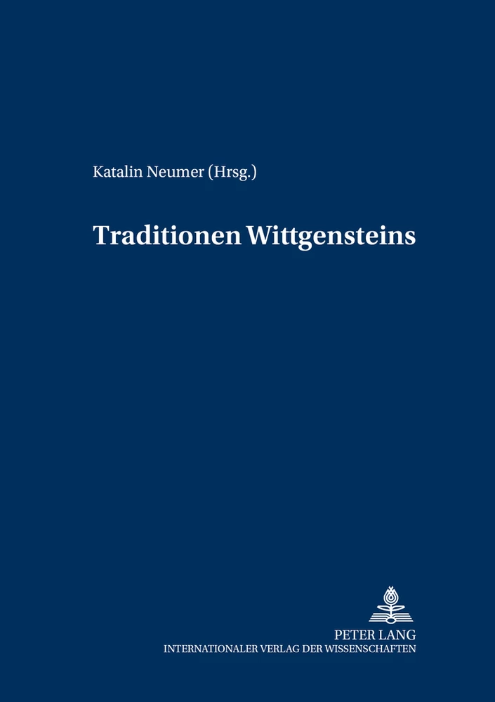 Titel: Traditionen Wittgensteins