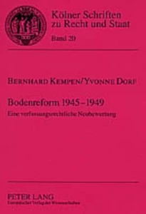 Title: Bodenreform 1945-1949