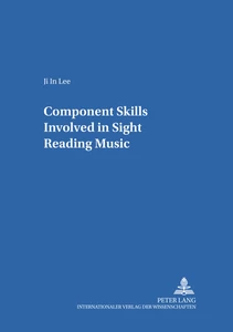Title: Component Skills Involved in Sight Reading Music