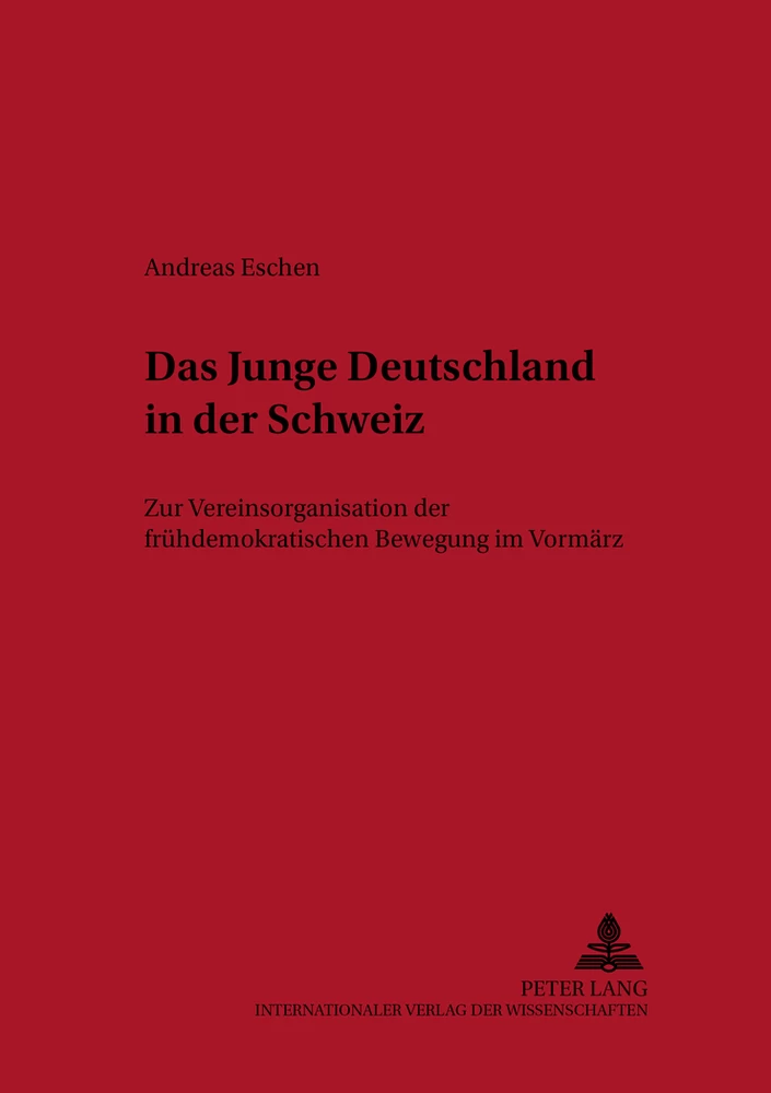 Titel: Das Junge Deutschland in der Schweiz