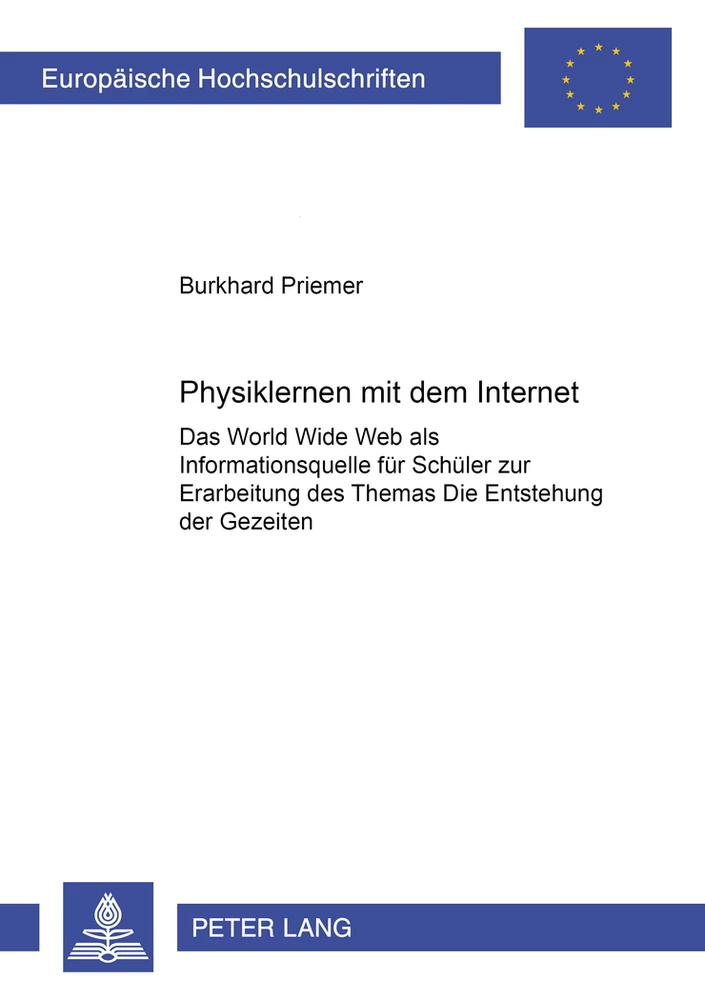 Titel: Physiklernen mit dem Internet