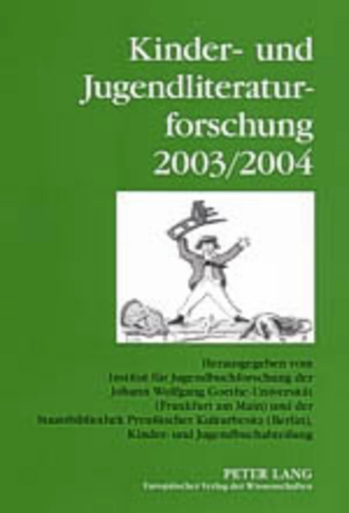 Titel: Kinder- und Jugendliteraturforschung 2003/2004