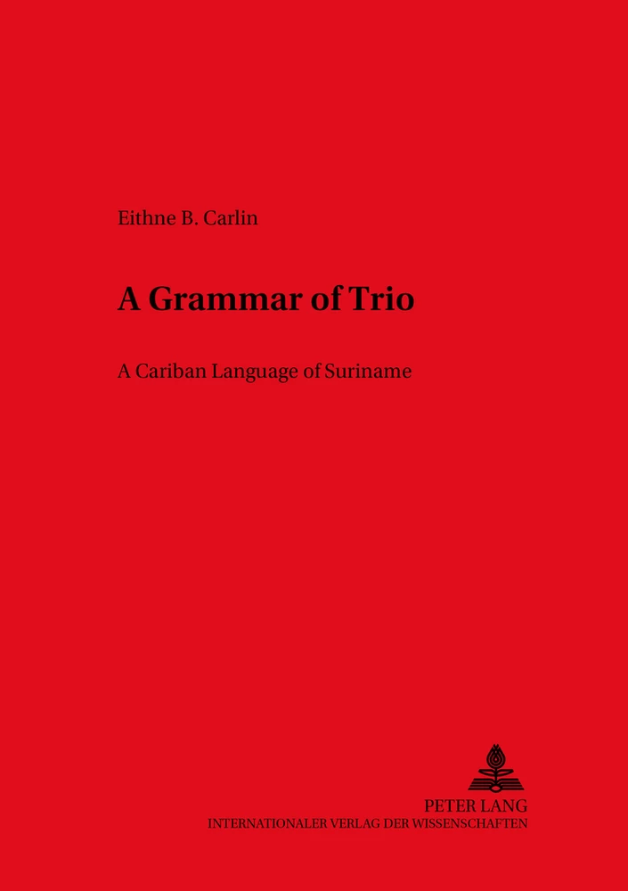 Title: A Grammar of Trio
