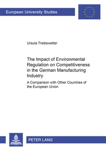 Title: The Impact of Environmental Regulation on Competitiveness in the German Manufacturing Industry