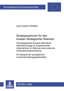 Title: Strategieoptionen für den Ausbau Strategischer Allianzen