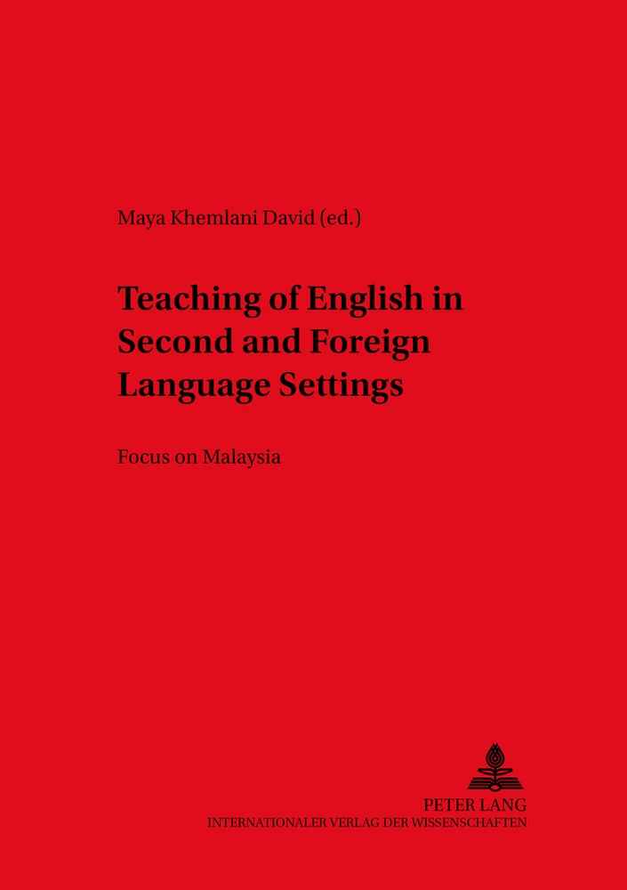 Title: Teaching of English in Second and Foreign Language Settings