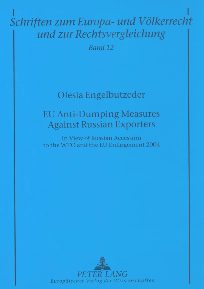 Title: EU Anti-Dumping Measures Against Russian Exporters