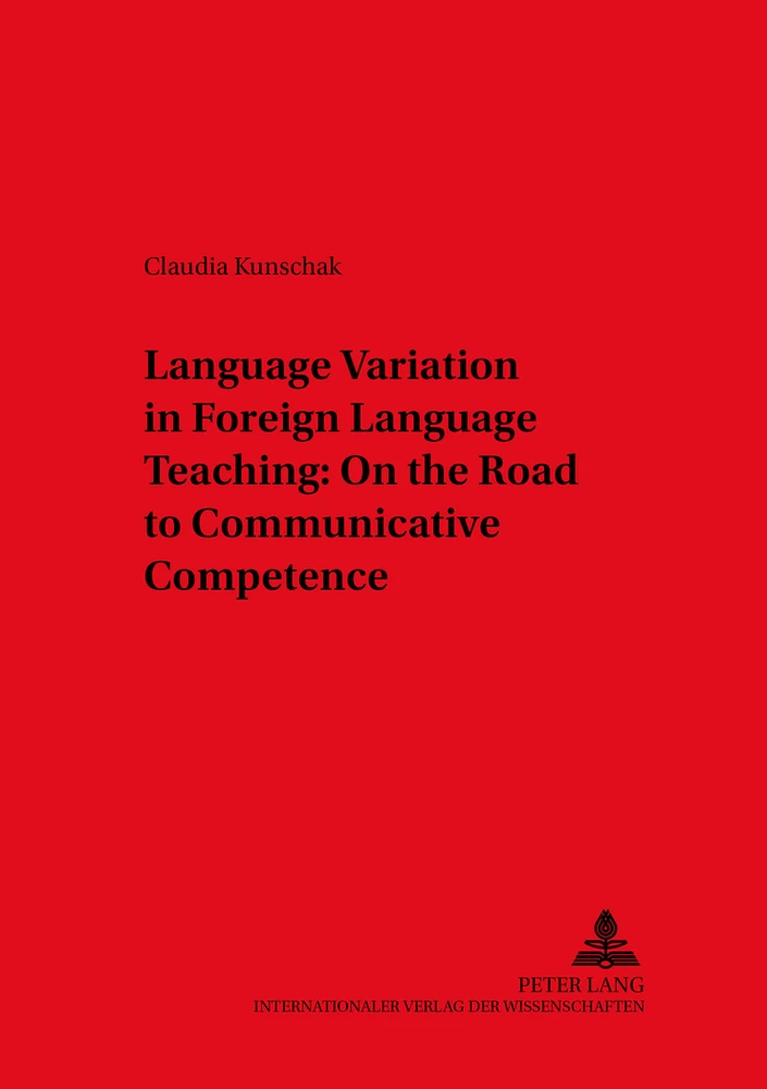 Title: Language Variation in Foreign Language Teaching