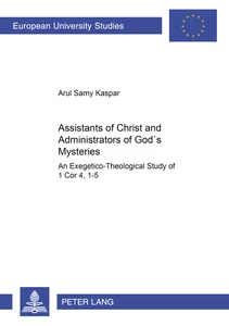 Title: Assistants of Christ and Administrators of God’s Mysteries