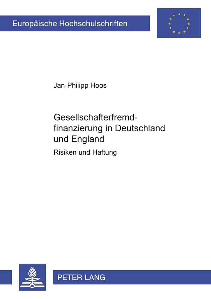 Title: Gesellschafterfremdfinanzierung in Deutschland und England