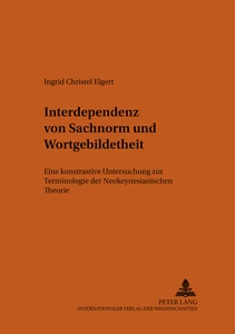 Title: Interdependenz von Sachnorm und Wortgebildetheit