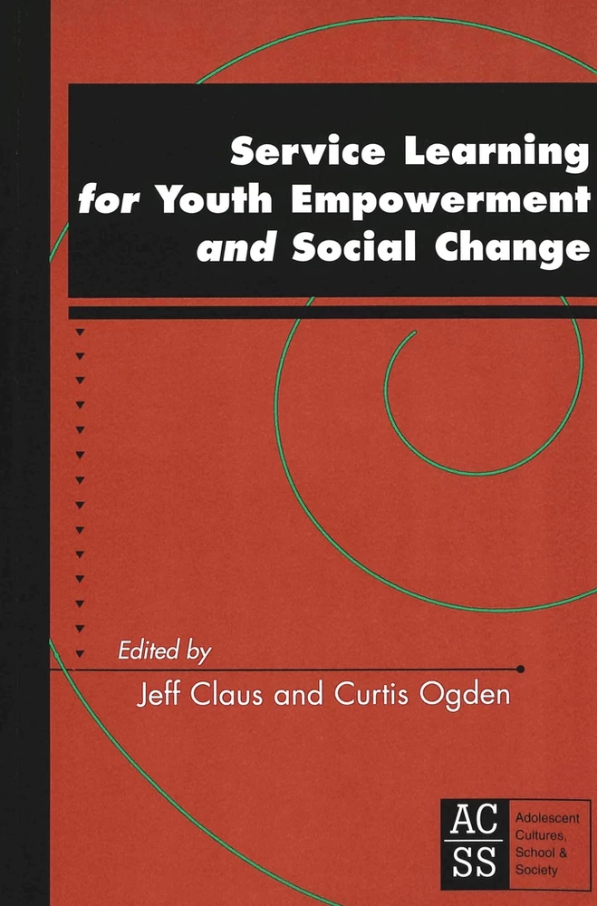 Title: Service Learning for Youth Empowerment and Social Change